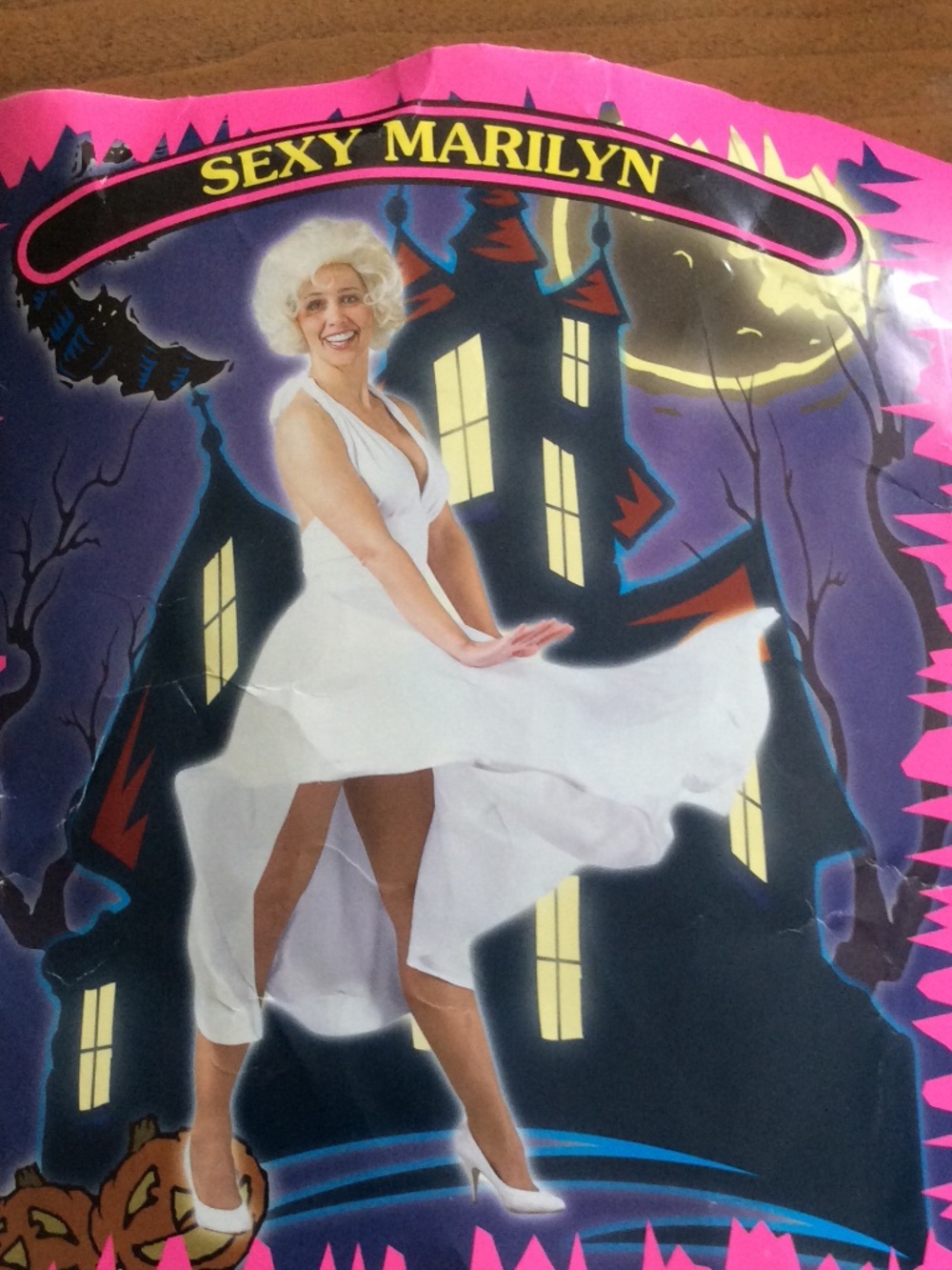Ladies size large Marilyn Monroe costume